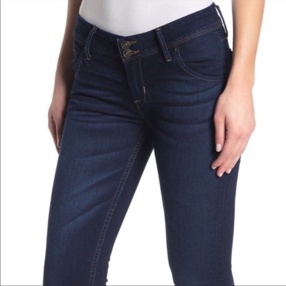 Hudson Jeans Women's Size 26x31.5" Collin Skinny 12” Opening Jeans #W422DHK - Picture 2 of 14